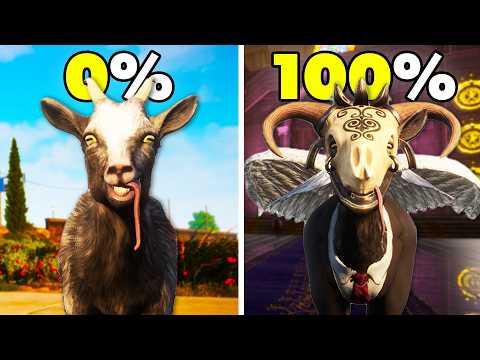 I Played 100% of Goat Simulator 3