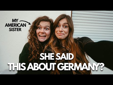 My American Sister's HONEST Take on Germany! (People, Autobahn, Bakery, Supermarket + Recycling)