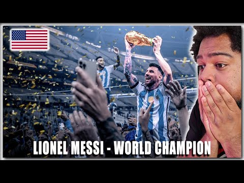 American Reacts To Messi, WORLD CHAMPION MOVIE! (This Was BEAUTIFUL)