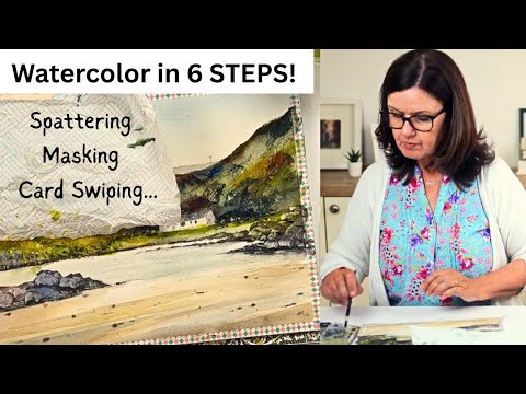 Watercolour Landscape Painting in Just 6 Steps