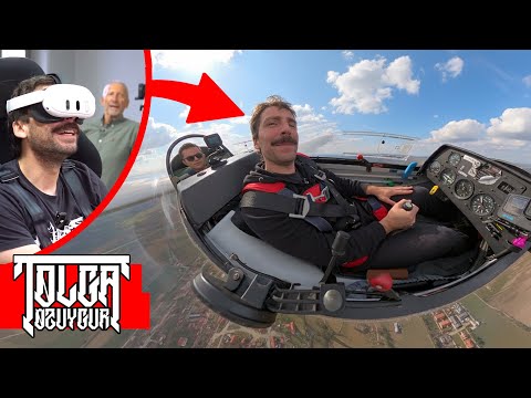 I Learned in VR and Tried Flying a Real Plane!