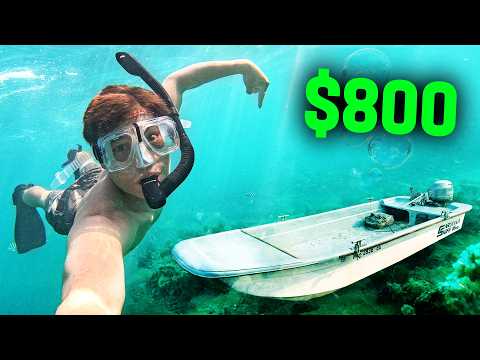 I bought a SUNKEN boat off Facebook Marketplace