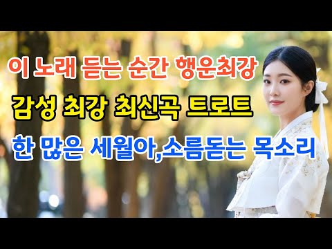 이 노래 듣는 순간 행운최강,한 많은 세월아 최신 15곡 연속듣기ㅣ행운트롯ㅣ#행운트롯