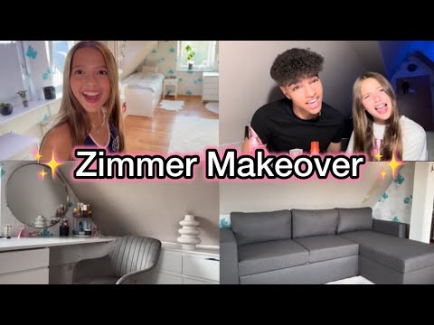 Ich überrasche meine kleine Schwester🧑🏽‍🦱👧🏼 (2000€ Zimmer Umstyling)✨