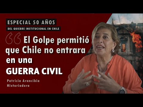 "El Golpe permitió que Chile no entrara en una Guerra Civil" | Patricia Arancibia | #chile  #50años