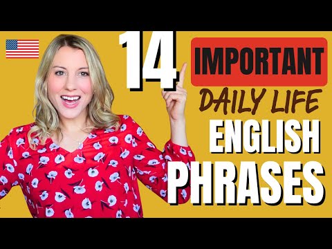 Speak English Confidently: Daily Life Vocabulary
