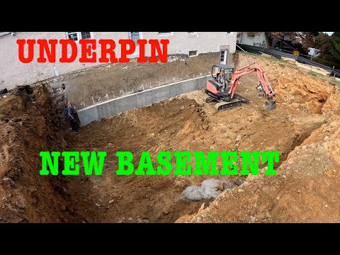 How to underpin a foundation