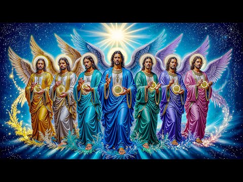 THE SEVEN ARCHANGELS | Clearing All Dark Energy With Alpha Waves, Goodbye Fears In The Unconscious