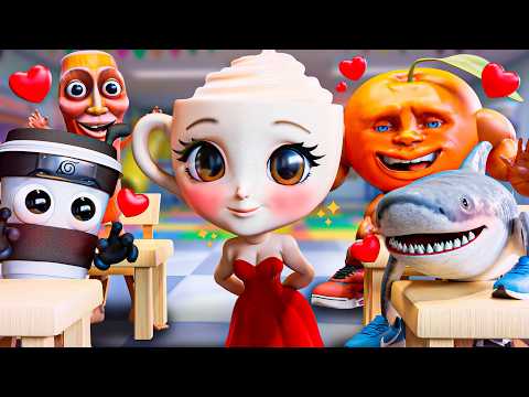 BALLERINA CAPPUCHINA Got a GLOW UP! Italian Brainrot Animation