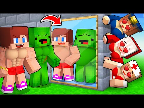 Fat Mikey and JJ Became STRONG and RICH in Minecraft - Maizen