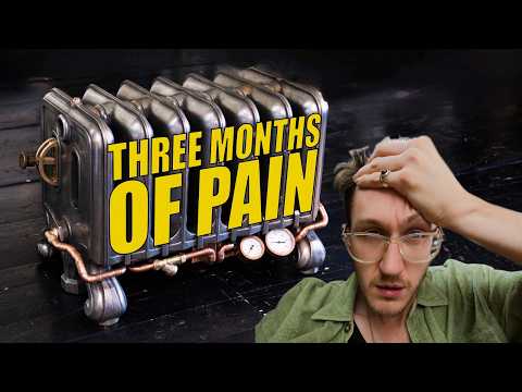 Building my cast-iron radiator gaming PC