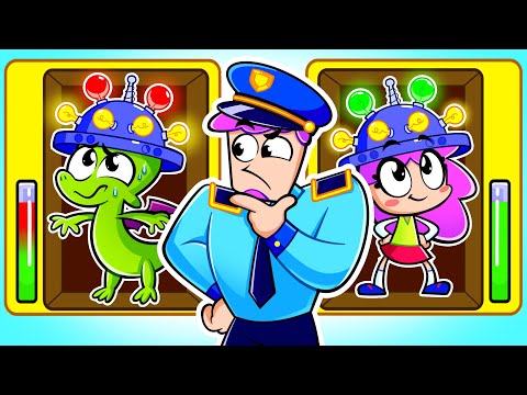 Lie Detector Hat 🎩 Good Habits VS Stranger Danger 🤩💙 English for kids😇