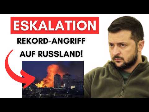 Selensky greift Russland mit 700 Drohnen & Blackhawk-Helikoptern an!