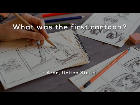 What was the first cartoon?