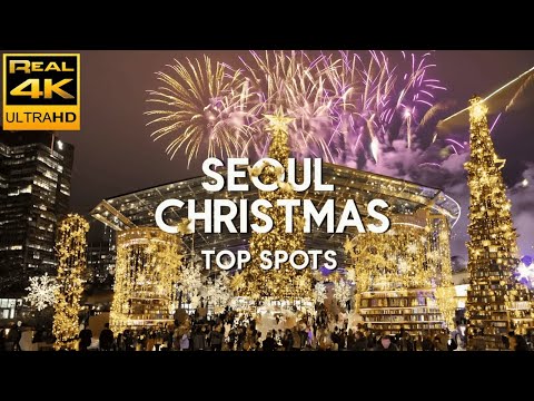 Best Christmas Spots in Seoul 🇰🇷 | Starfield Library, Myeongdong & Shinsegae Lights