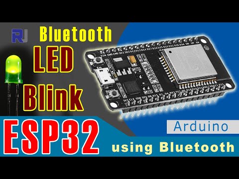 Turn ON and OFF LED using mobile App using Bluetooth on ESP32 board RJT207