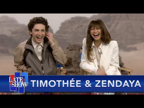 Fart Jokes Kept Timothée & Zendaya Entertained On The "Dune" Set