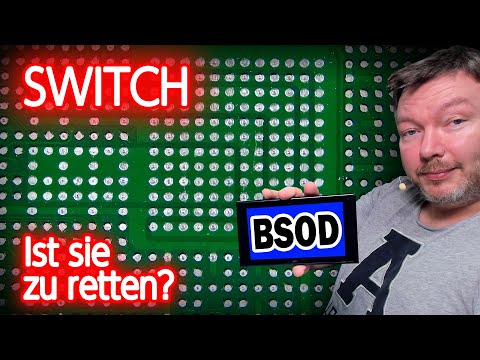 Switch BSOD Reparatur Desaster, Reballing, Pads retten, IC Austausch, das volle Programm PCB Solder