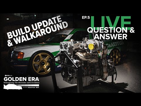 Why Our 190E Isn't Finished - Project Walkthrough & Update (Live Q&A) | Golden Era Ep. 5