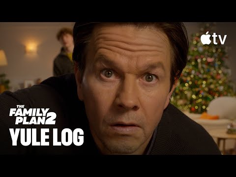 The Family Plan 2 — Yule Log Holiday Ambiance | Apple TV