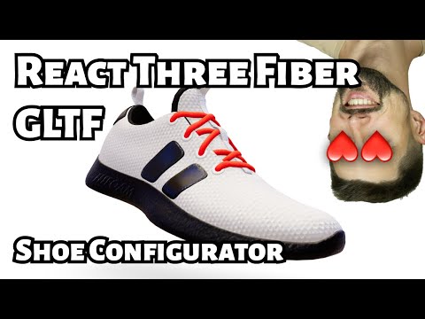 3D model configurator with React Three Fiber and gltfjsx