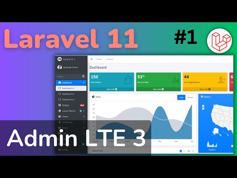 Laravel 11 Admin LTE 3 Installation Guide : Building a Powerful Admin Panel [ HINDI ]
