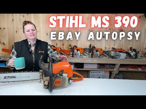 Stihl MS 390 Forensics & Autopsy  |  Buy The Remains On EBay!