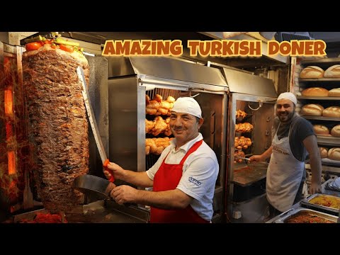 Unique Turkish Street Food - The Doner You've Never Seen Before