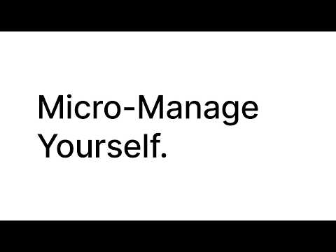 How I Micro-Manage Myself in Notion