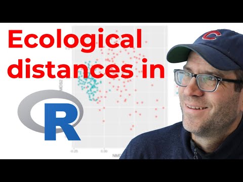 Using the vegan R package to generate ecological distances (CC188)