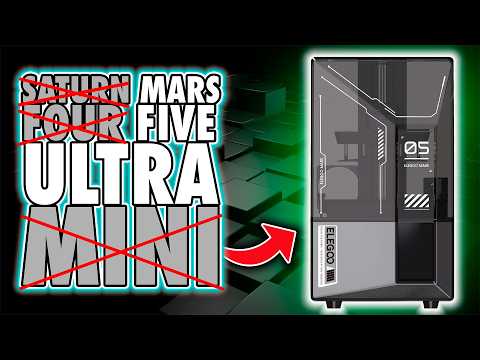 Elegoo Mars 5 Ultra Review - Honey, I Shrunk the Printer!!!