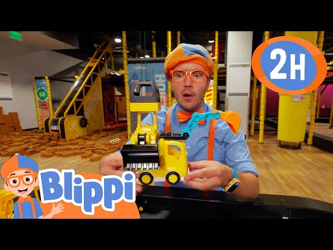 Blippi Builds A Digger! | Blippi's Colorful Fun! | Blippi Adventures