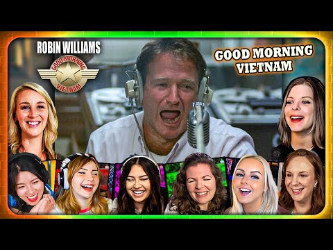 HILARIOUS "First Broadcast" Reactions! Good Morning Vietnam 1987 Movie Reaction First Time Watching