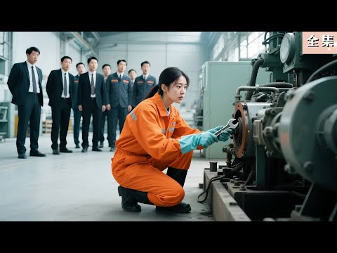 百名工程師束手無策，沒想到清潔女工一分鐘修好機器！高層震驚秒提拔，她的人生瞬間逆轉！#總裁  #逆襲 #反轉爽劇