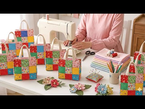 Great ideas of ββturning fabric scraps into a special Christmas gift π Gift Sewing Ideas π Part 2