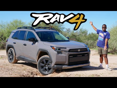 Off Roading the 2026 Toyota RAV4 Woodland in Arizona!
