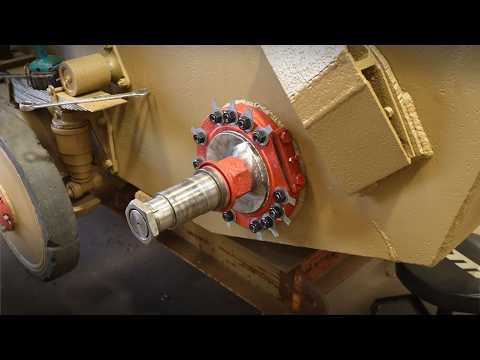 Bringing this BROKEN WWII Wespe axle back to life!