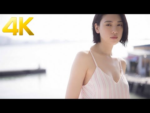 Ayaka Miyoshi fashion walk runway 4K TV shows | Japanese supermodel actress style hairstyle