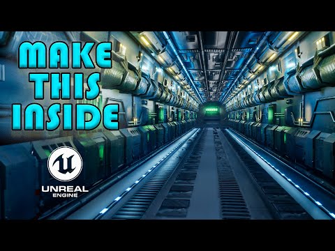 Unreal Engine 5.6 Beginner Tutorial | Sci-Fi Corridor