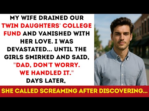 My Wife Ran Off With Our Daughters’ College Fund, Her Call Proved The Girls