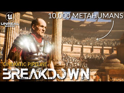 How I created a MASSIVE crowd of Metahumans for a BRUTAL Gladiator film - Unreal Engine 5, OverCrowd