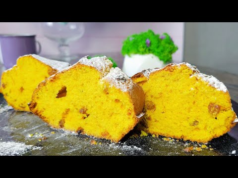 Fluffy PUMPKIN CAKE🎃Masterpiece Taste🎃Juicy and Bright ✅️One recipe-Two types of cake