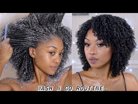 TYPE 4 HAIR UPDATED WASH N GO ROUTINE | CURL DEFINITION AT ITS BEST  | DisisReyRey