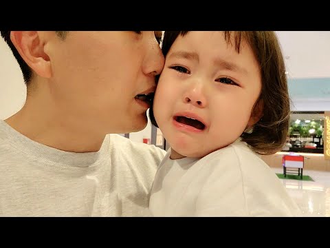 [ENG] In the end, Dad made RUDA cry again..😡 (Travel Package With a Child Is Tough 🇸🇬)