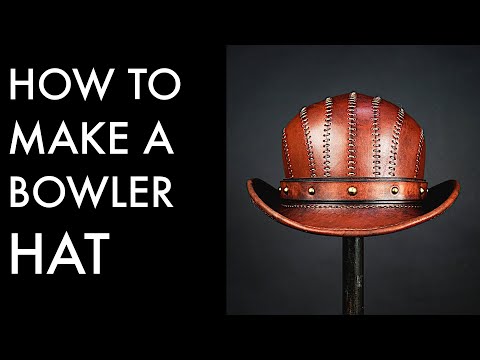 DIY Bowler Hat - Tutorial and Pattern Download