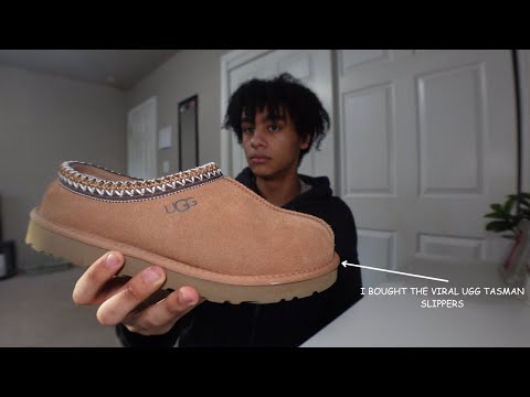 I BOUGHT THE VIRAL UGG TASMAN SLIPPERS