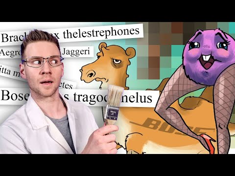 Drawing Animals based on (ONLY) their Scientific Names...