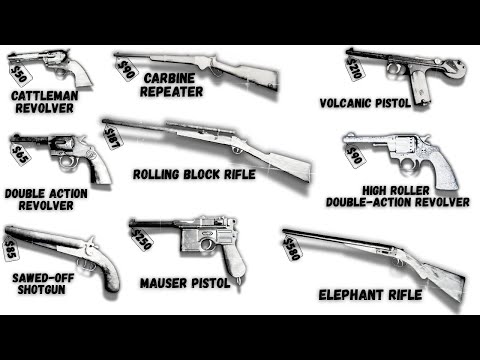 Cheapest vs Most Expensive Gun in RDR2