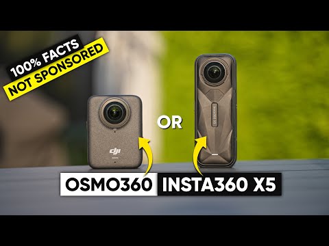 DJI Osmo 360 vs Insta360 X5 - UNSPONSORED Review & Comparison - BEFORE YOU BUY