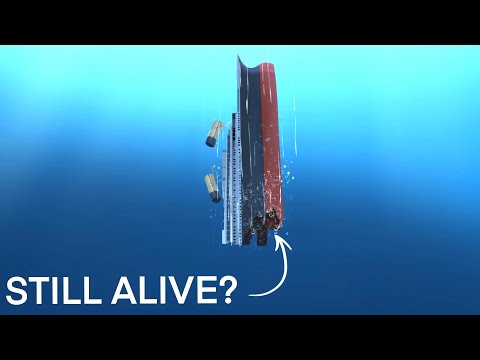 WAS ANYONE STILL ALIVE INSIDE TITANIC AFTER SHE SANK?!